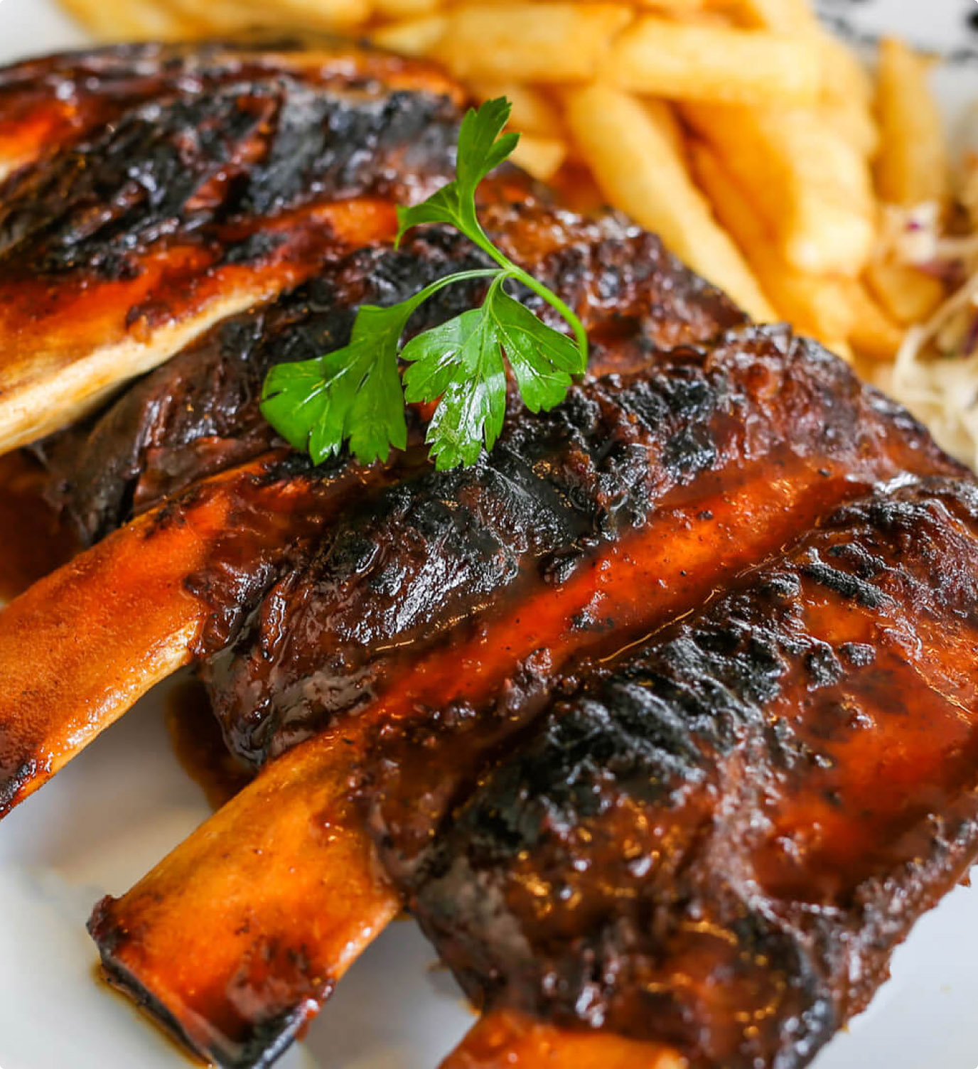 Sweet, sticky, succulent ribs from Ribs and Rumps